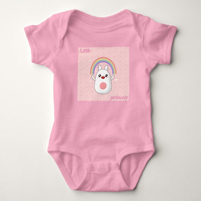 Body Para Bebé Camiseta de Baby Girl (Anverso)