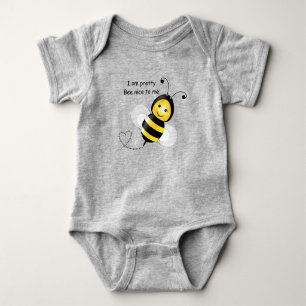 Body Para Bebé Camiseta de bebé Abeja Feliz