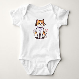 Body Para Bebé Camiseta de bebé amante de los gatos