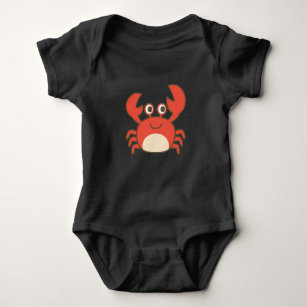 Body Para Bebé Camiseta de bebé cangrejo