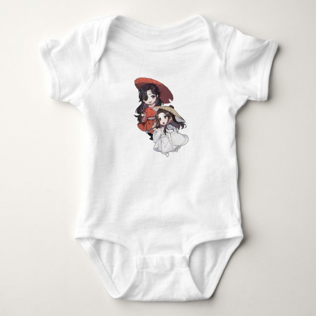 Body Para Bebé Camiseta de bebé Chibi Tgcf (Anverso)