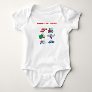 Body Para Bebé Camiseta de bebé con nombre personalizado de trans