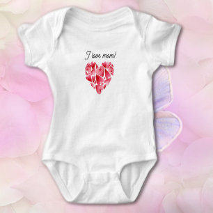 Body Para Bebé Camiseta de bebé Corazones Amorosos de San Valentí