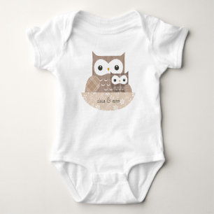 Body Para Bebé Camiseta de bebé de búho Body de bebé