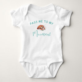 Body Para Bebé Camiseta de bebé de cangrejo de Meemaw