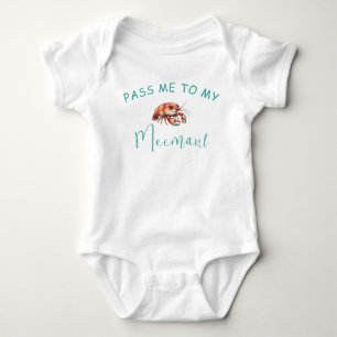 Body Para Bebé Camiseta de bebé de cangrejo de Meemaw