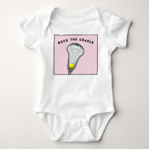Body Para Bebé Camiseta de bebé de lacrosse