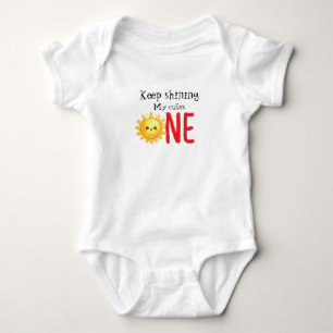 Body Para Bebé Camiseta de bebé del sol sonriente regalo para beb