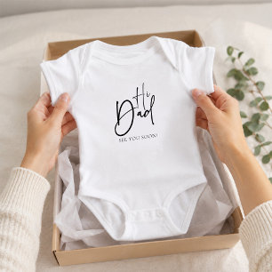 Body Para Bebé Camiseta de bebé 'Hola Papá'