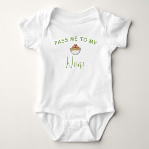 Body Para Bebé Camiseta de bebé Italian Noni