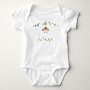 Body Para Bebé Camiseta de bebé Nonna italiana