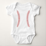 Body Para Bebé Camiseta de béisbol<br><div class="desc">béisbol</div>