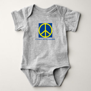 Body Para Bebé Camiseta de Bodysuit 'Estoy con Ucrania' para Bebé