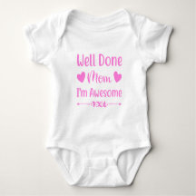 Camiseta de bodysuit para bebé, Camiseta de mamá g