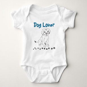 Body Para Bebé Camiseta de cachorro de Dog Lover