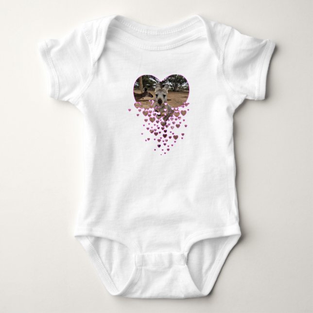 Body Para Bebé camiseta de canguro bodysuit (Anverso)