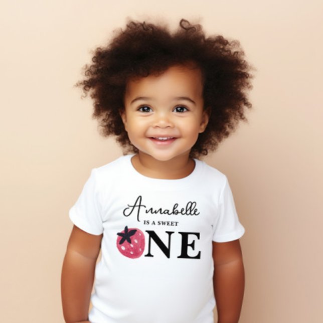 Body Para Bebé Camiseta de cumpleaños de honor de Berry First (Subido por el creador)