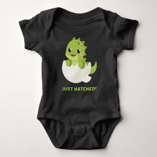 Body Para Bebé Camiseta de dinosaurio bebé adorable que acaba de