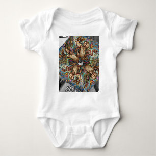 Body Para Bebé camiseta de diseño absurdo totalmente licenciada