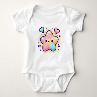 Body Para Bebé Camiseta de diseño estelar para niños - brillante