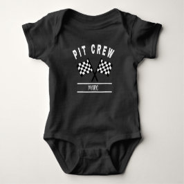 Body Para Bebé Camiseta de equipo de pits, camiseta familiar a ju