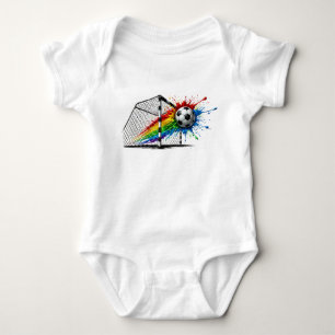 Body Para Bebé Camiseta de fútbol para familia
