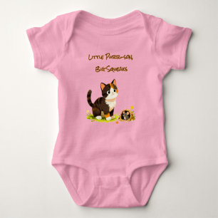 Body Para Bebé Camiseta de Gatito Ratón