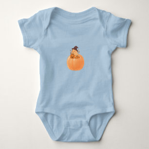 Body Para Bebé Camiseta de Halloween de calabaza de carpincho lin