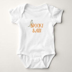 Body Para Bebé Camiseta de Halloween para bebé espeluznante