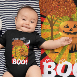 Body Para Bebé Camiseta de HALLOWEEN PUMPKIN HEADS para niño