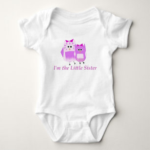 Body Para Bebé Camiseta de hermana pequeña