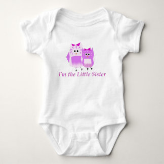 Body Para Bebé Camiseta de hermana pequeña