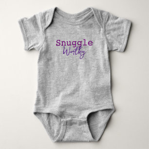 Body Para Bebé Camiseta de infante digno de enmudecimiento HAMbyW