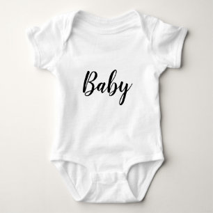 Body Para Bebé Camiseta de Invitación de Recién nacido de embaraz