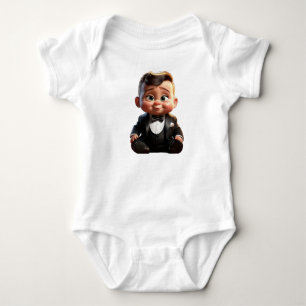 Body Para Bebé camiseta de jefe de bebé