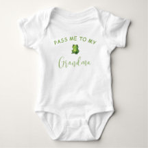 Camiseta de la abuela del bebé