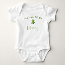 Camiseta de la abuela del bebé