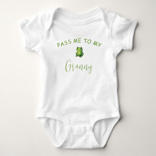 Body Para Bebé Camiseta de la abuela del bebé