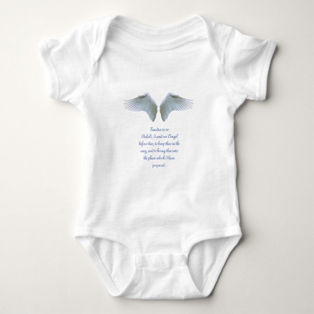 Body Para Bebé Camiseta de la Biblia (Anverso)