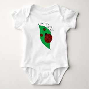 Body Para Bebé Camiseta de la casa