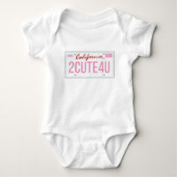 camiseta de licencia de california para niños naci