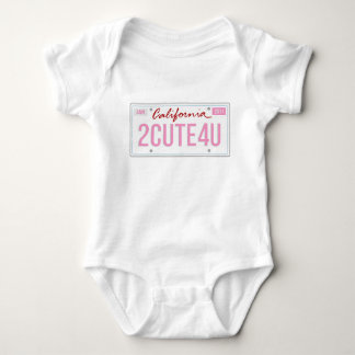 Body Para Bebé camiseta de licencia de california para niños naci