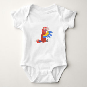 Body Para Bebé Camiseta de loros
