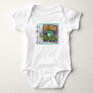 Body Para Bebé Camiseta de los pequeños chicas de la abuela