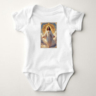 Body Para Bebé Camiseta de niña cristiana de Jesús asciende