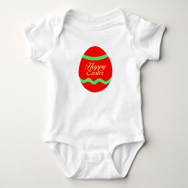 Body Para Bebé Camiseta de Pascua (Anverso)