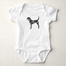 Body Para Bebé Camiseta de perro para bebé