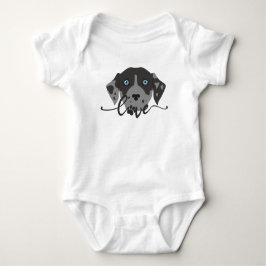 Body Para Bebé Camiseta de perro para bebé