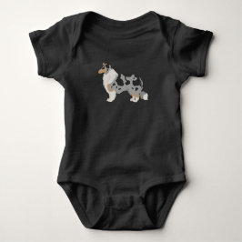 Body Para Bebé Camiseta de perro para bebé
