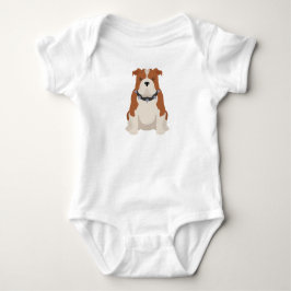 Body Para Bebé Camiseta de perro para bebé